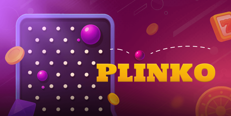Plinko game banner
